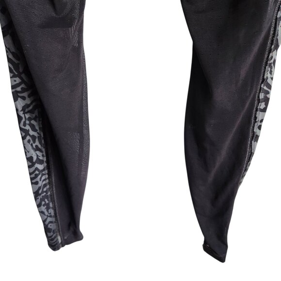 Lululemon Pants 4 Women's Black Hot To Street Pant Biggie Brushed Animal Coal - Picture 7 of 9